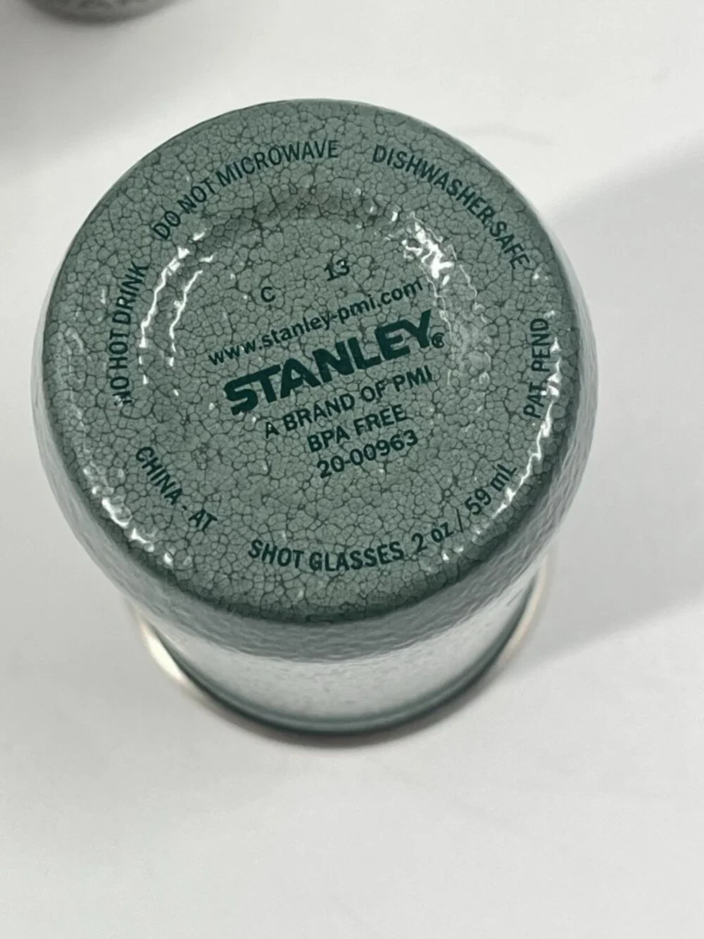 Stanley Stainless Steel Nesting Shot Glass Set with Container for Camping